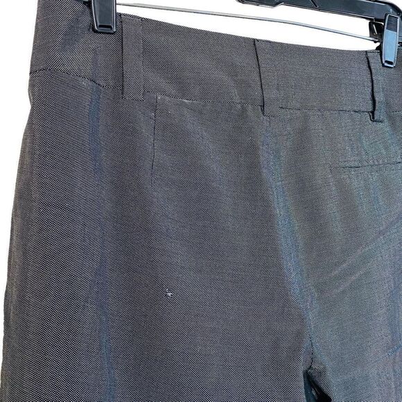 Emporio Armani Vintage Pleated Black White Wool Blend Trousers IT 42 Sz US 6 - Picture 4 of 10